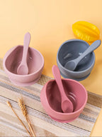 Silicone Suction Baby Bowl Set