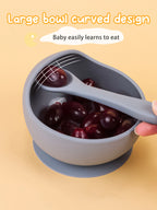 Silicone Suction Baby Bowl Set