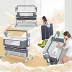 DreamRest Smart Bassinet - Electric Auto-Rocking Bedside Sleeper