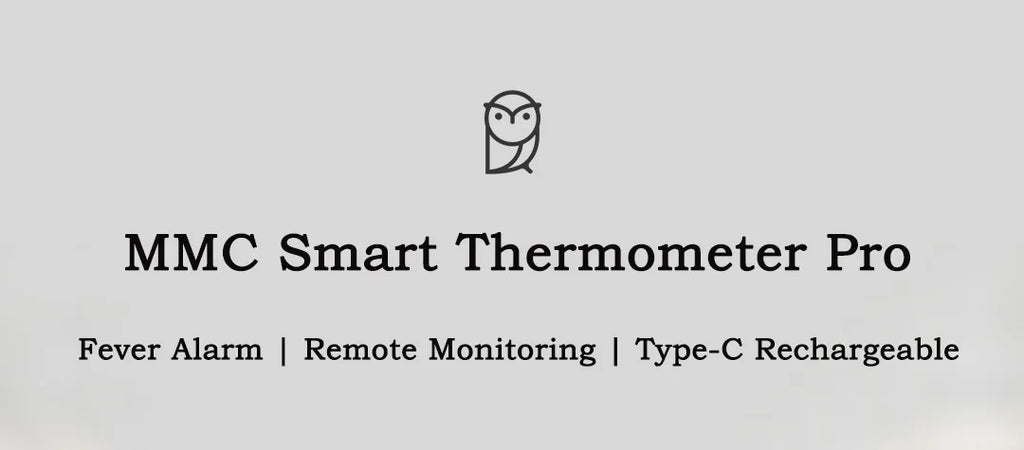 TempGuard Smart Baby Thermometer - Bluetooth Fever Monitor