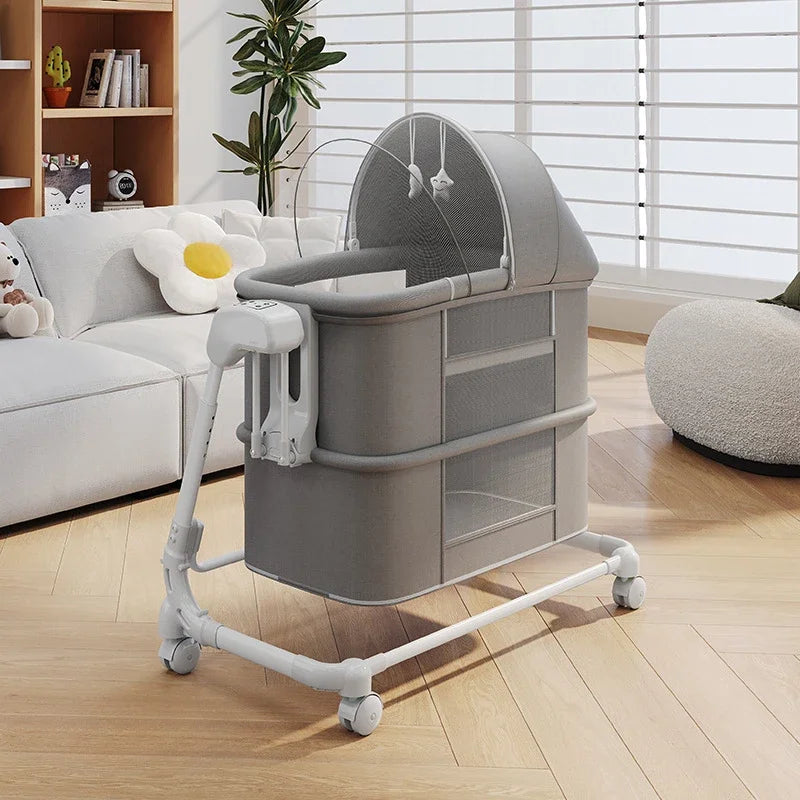 Automatic Rocking Bassinet with Gentle Motion Technology