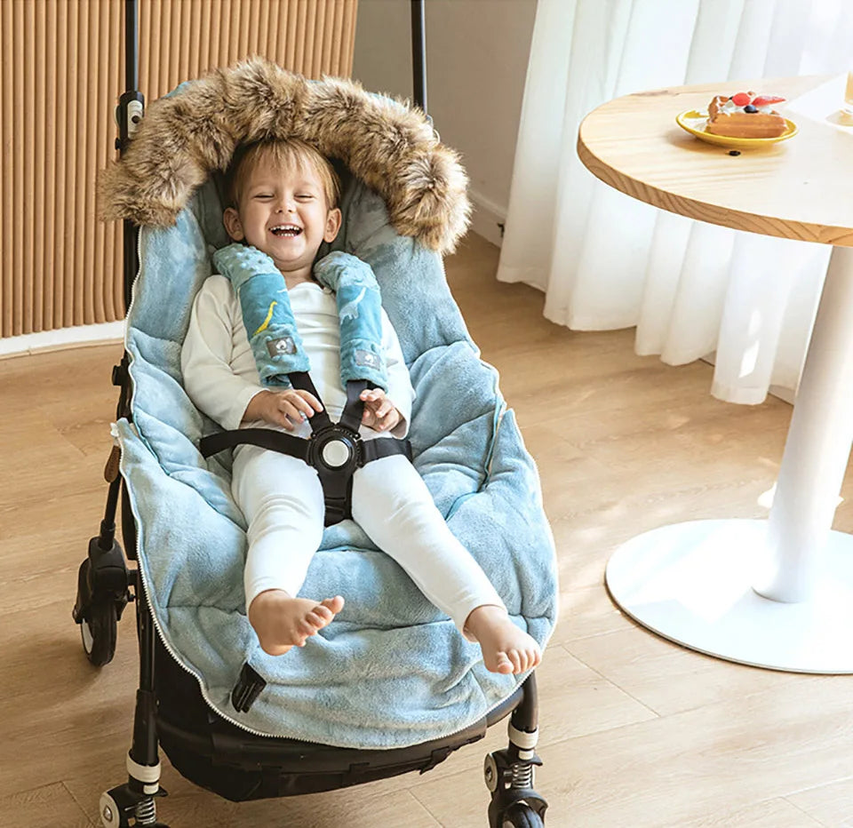 Winter Baby Stroller Footmuff