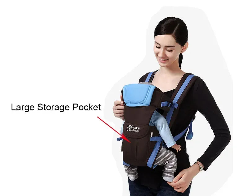 ComfortWrap 4-in-1 Baby Carrier - Ergonomic Newborn to Toddler Sling