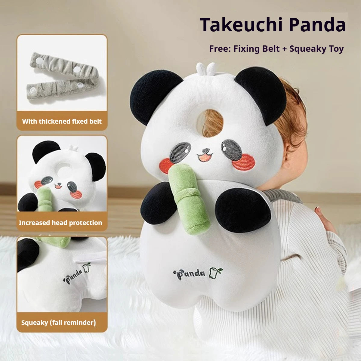 SafeGuard Baby Head Protection Pillow - Anti-Fall Cushion for Crawling & Walking
