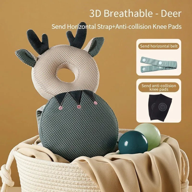 SafeGuard Baby Head Protection Pillow - Anti-Fall Cushion for Crawling & Walking
