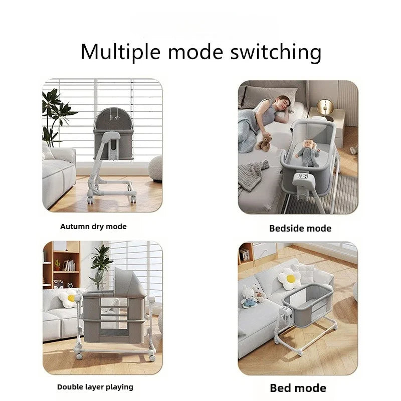 Automatic Rocking Bassinet with Gentle Motion Technology