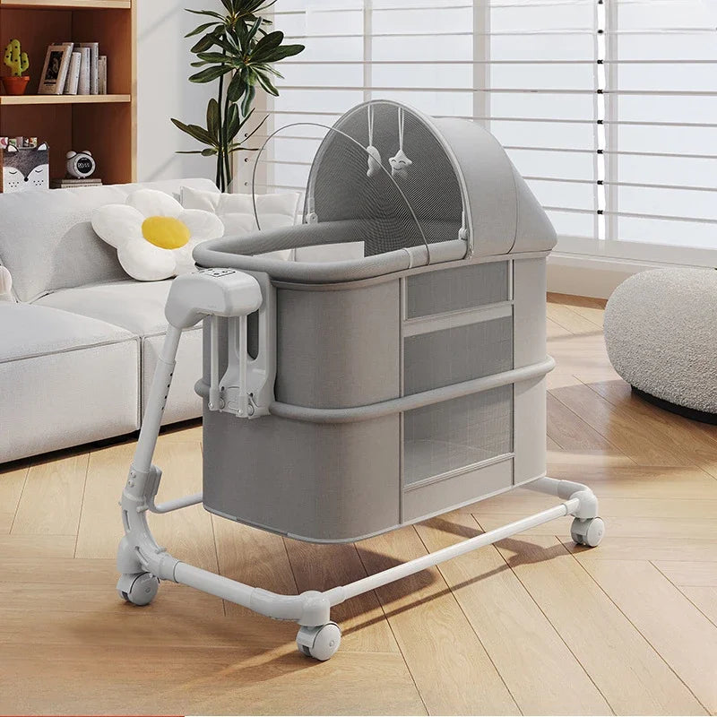 Automatic Rocking Bassinet with Gentle Motion Technology