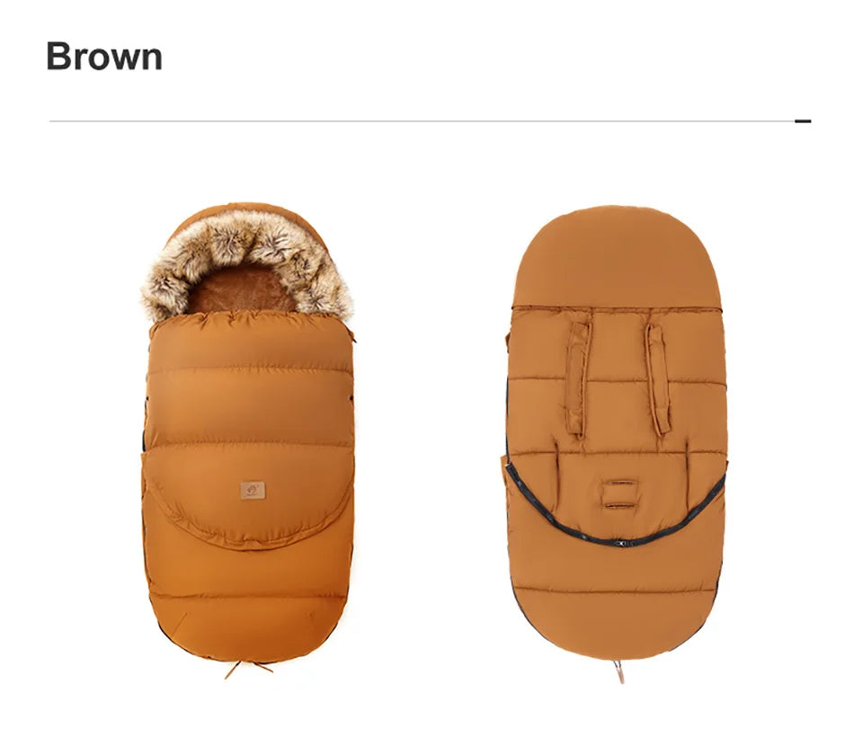 Winter Baby Stroller Footmuff