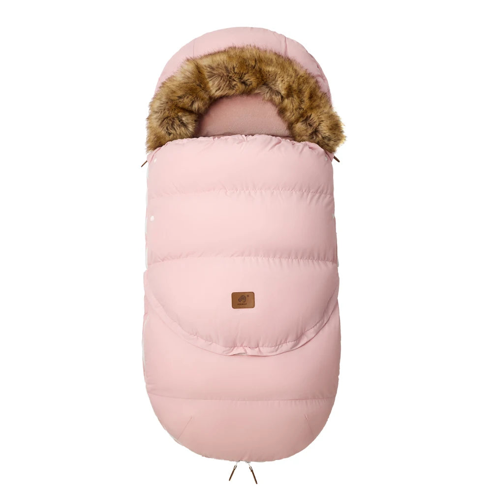 Winter Baby Stroller Footmuff
