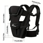 ComfortWrap 4-in-1 Baby Carrier - Ergonomic Newborn to Toddler Sling