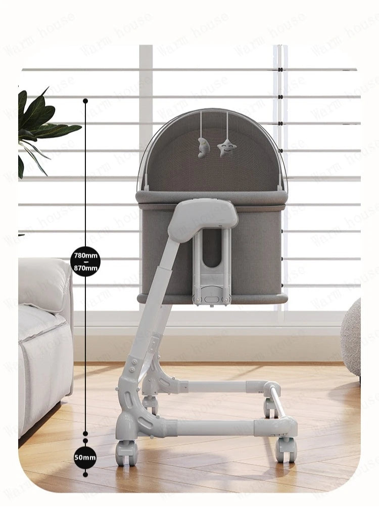 Automatic Rocking Bassinet with Gentle Motion Technology