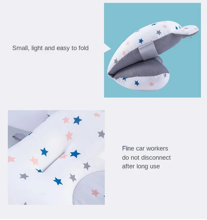 Newborn Bathtub Pillow - Soft Anti-Slip Baby Bath Support Cushion