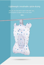 Newborn Bathtub Pillow - Soft Anti-Slip Baby Bath Support Cushion