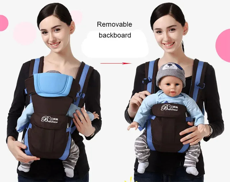 ComfortWrap 4-in-1 Baby Carrier - Ergonomic Newborn to Toddler Sling