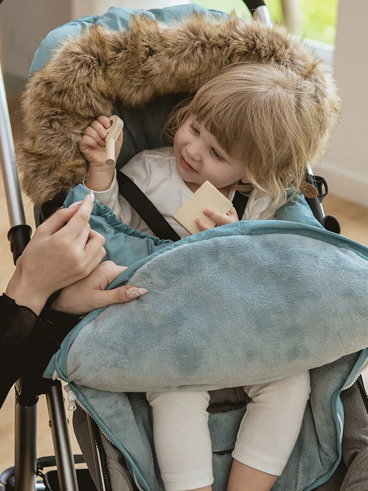 Winter Baby Stroller Footmuff