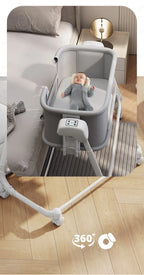 Automatic Rocking Bassinet with Gentle Motion Technology