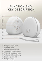 Baby White Noise Machine with Night Light