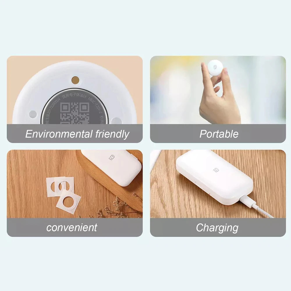 TempGuard Smart Baby Thermometer - Bluetooth Fever Monitor