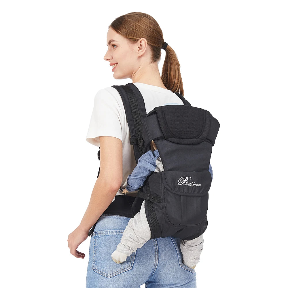 ComfortWrap 4-in-1 Baby Carrier - Ergonomic Newborn to Toddler Sling