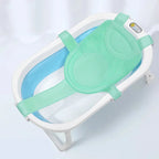Newborn Bathtub Pillow - Soft Anti-Slip Baby Bath Support Cushion