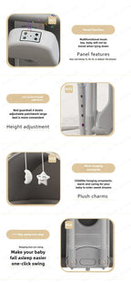 Automatic Rocking Bassinet with Gentle Motion Technology