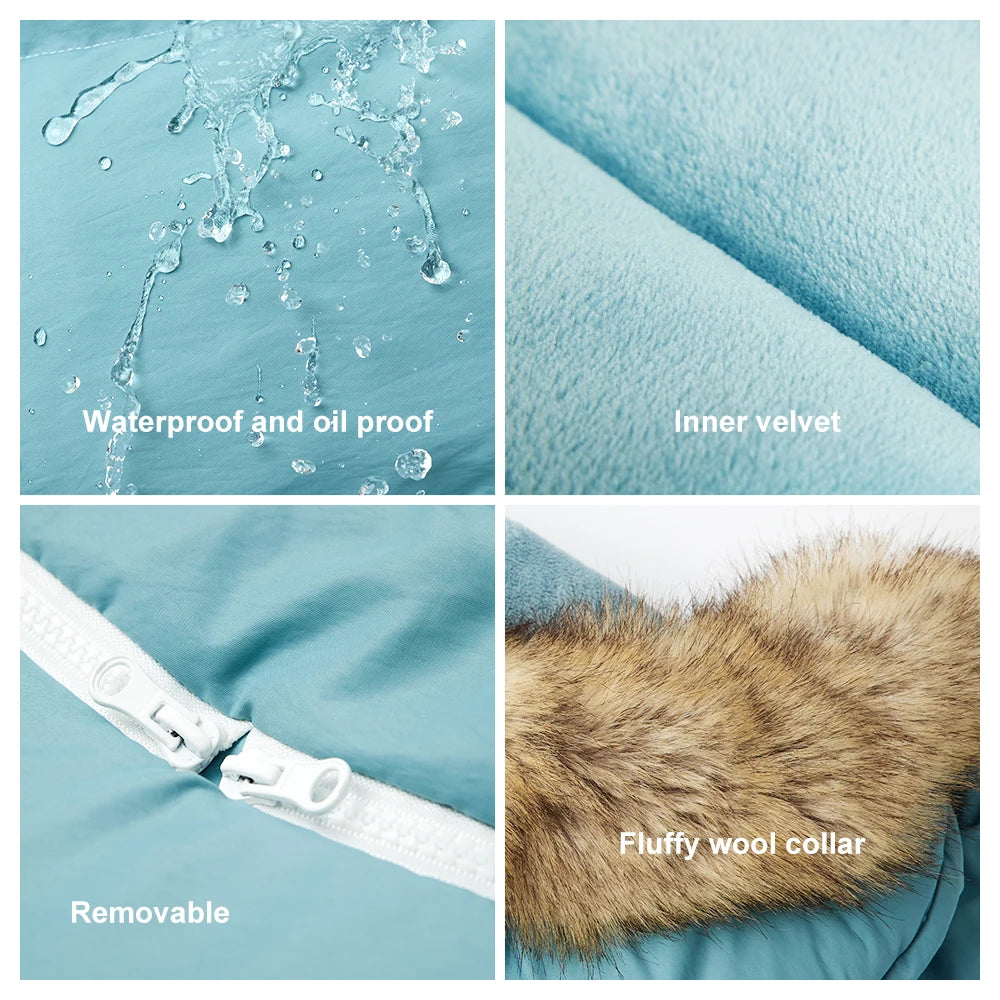 Winter Baby Stroller Footmuff