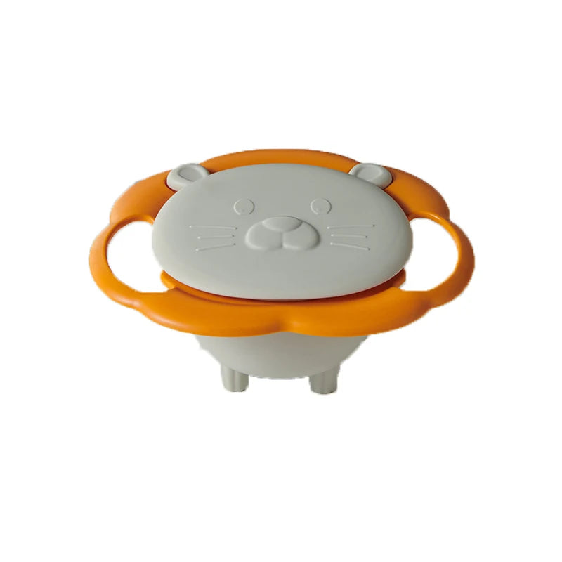 360° Rotating Gyro Bowl for Kids - Spill Proof