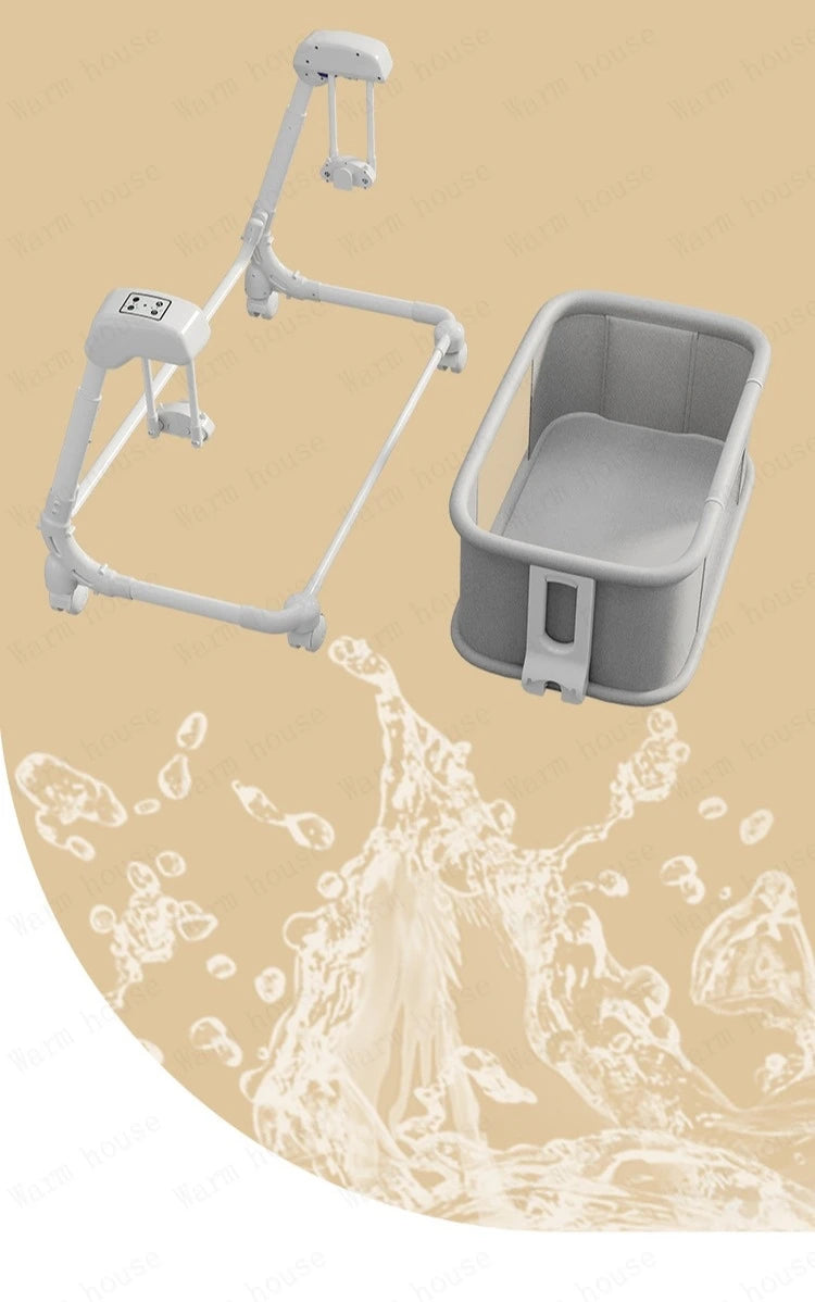 Automatic Rocking Bassinet with Gentle Motion Technology