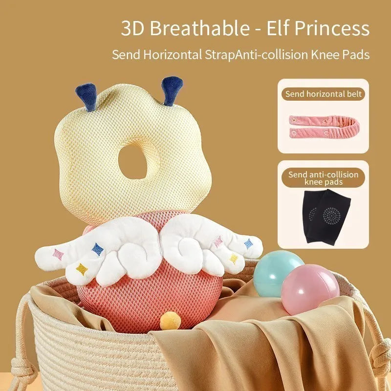 SafeGuard Baby Head Protection Pillow - Anti-Fall Cushion for Crawling & Walking