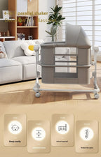 Automatic Rocking Bassinet with Gentle Motion Technology