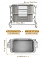 Automatic Rocking Bassinet with Gentle Motion Technology