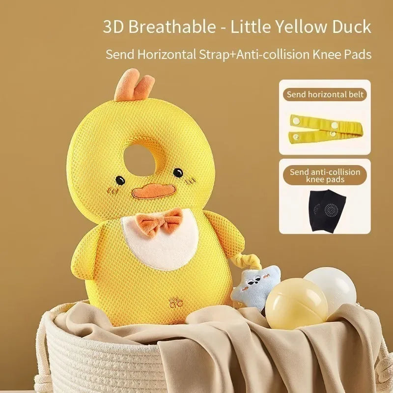 SafeGuard Baby Head Protection Pillow - Anti-Fall Cushion for Crawling & Walking