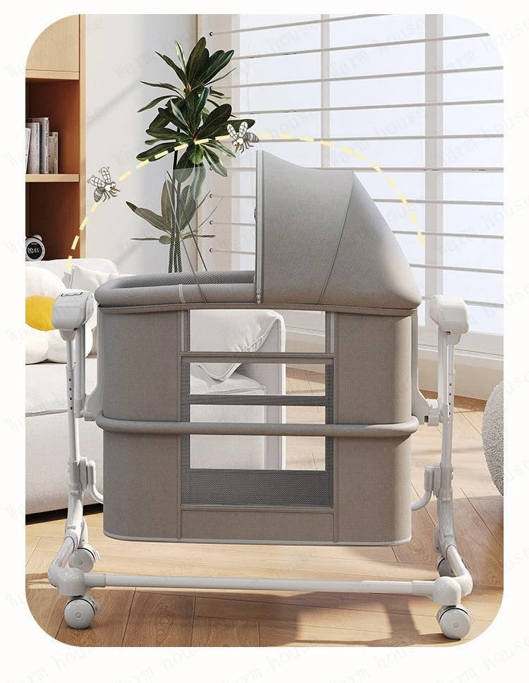 Automatic Rocking Bassinet with Gentle Motion Technology