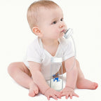 Hands-Free Baby Bottle with Straw - 8oz Anti-Colic Feeding Set