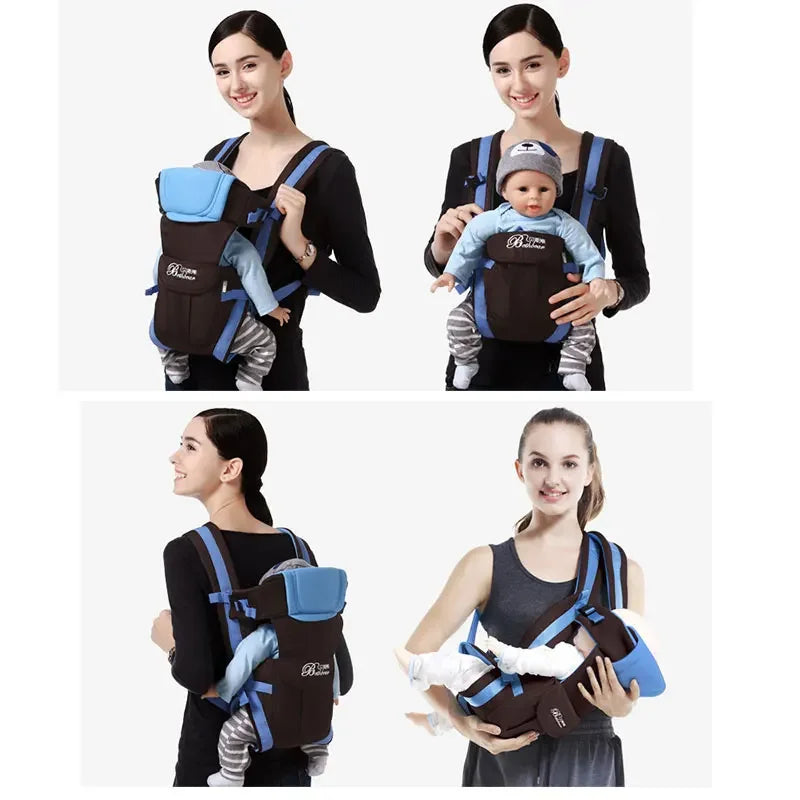 ComfortWrap 4-in-1 Baby Carrier - Ergonomic Newborn to Toddler Sling