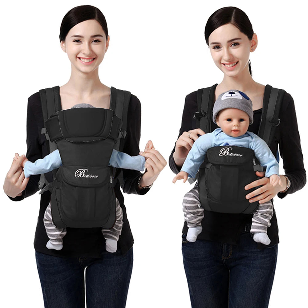 ComfortWrap 4-in-1 Baby Carrier - Ergonomic Newborn to Toddler Sling
