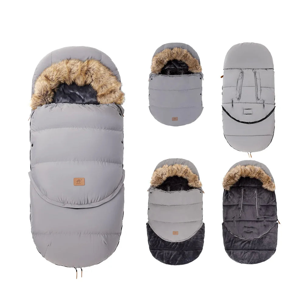 Winter Baby Stroller Footmuff