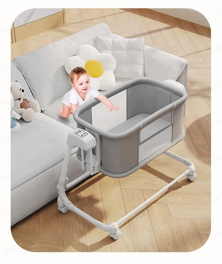 Automatic Rocking Bassinet with Gentle Motion Technology