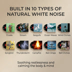 Baby White Noise Machine with Night Light